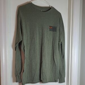 Realtree Olive Long Sleeve Men's Shirt